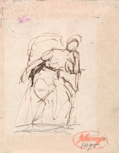 シェリー夫人（いわゆる） 作： George Romney
